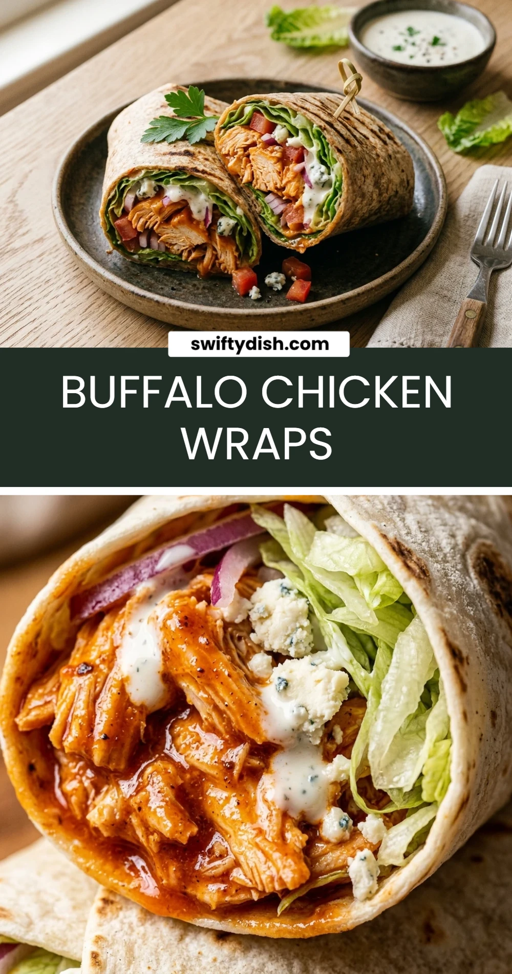 Buffalo Chicken Wraps