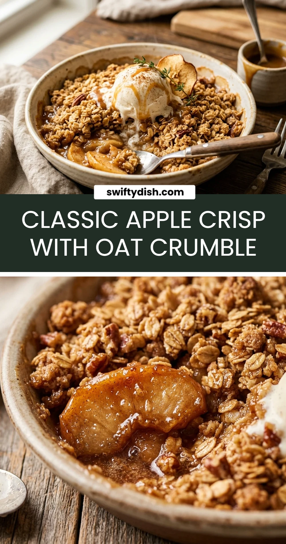 Classic Apple Crisp With Oat Crumble