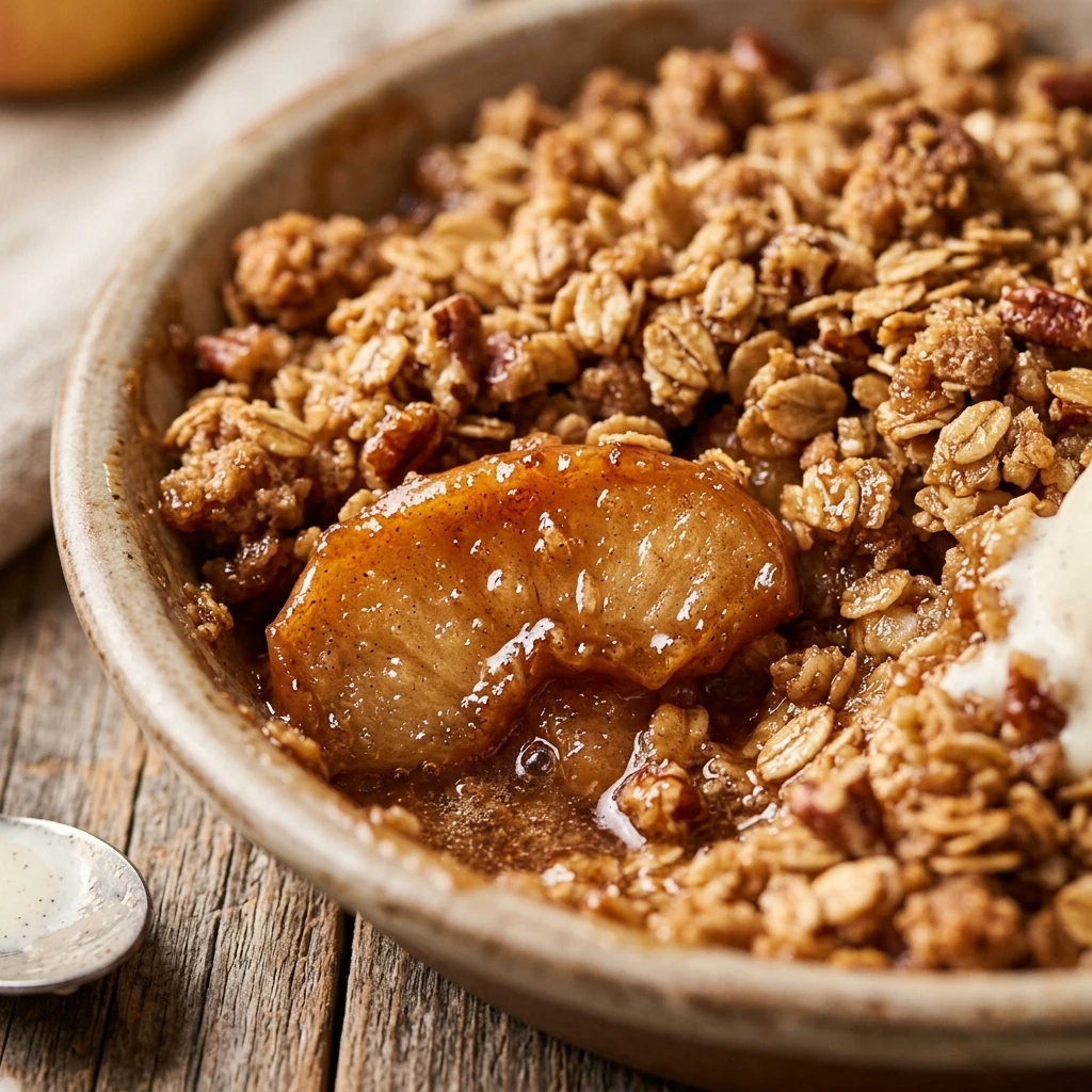 Classic Apple Crisp With Oat Crumble