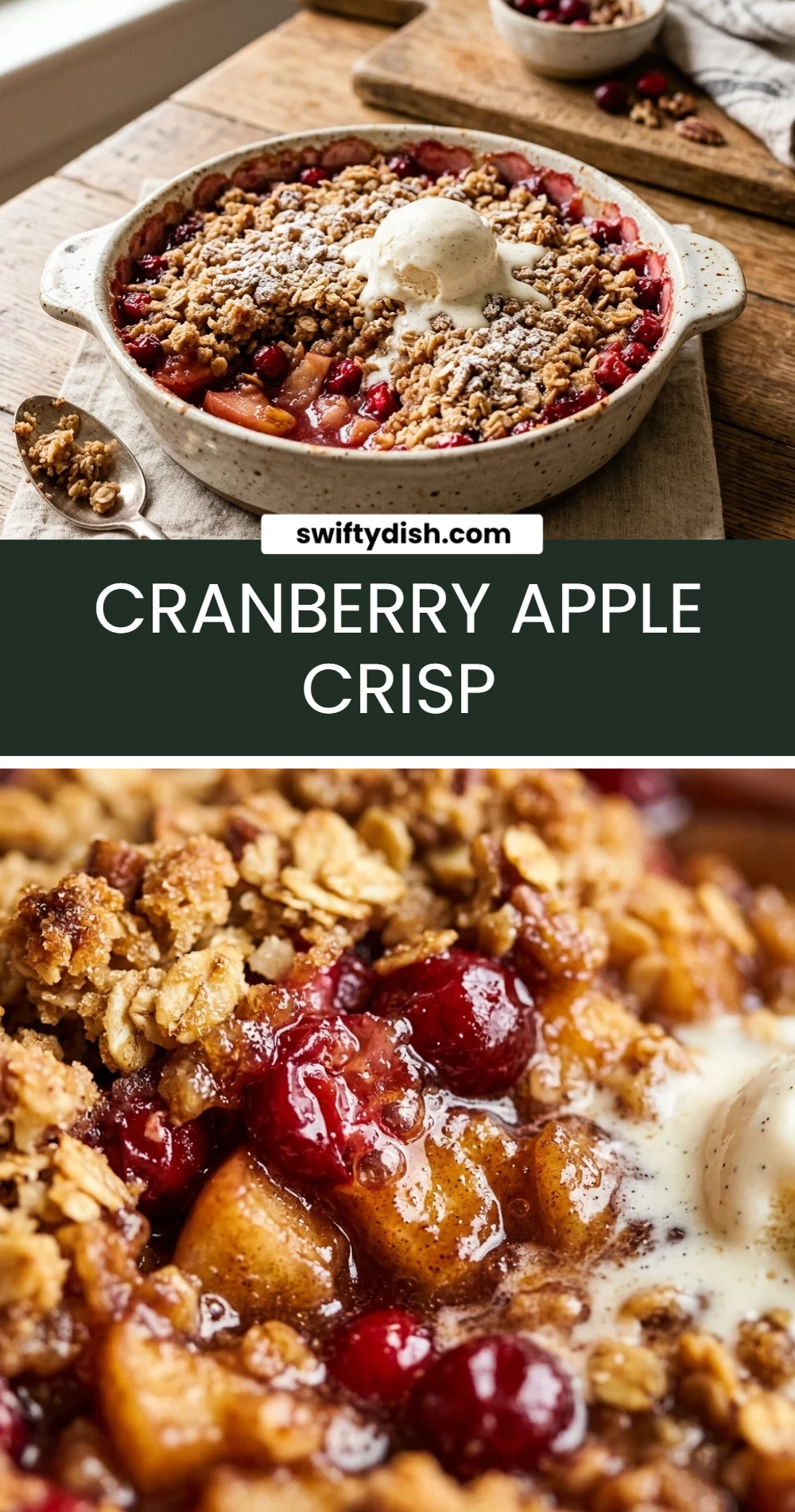Cranberry Apple Crisp