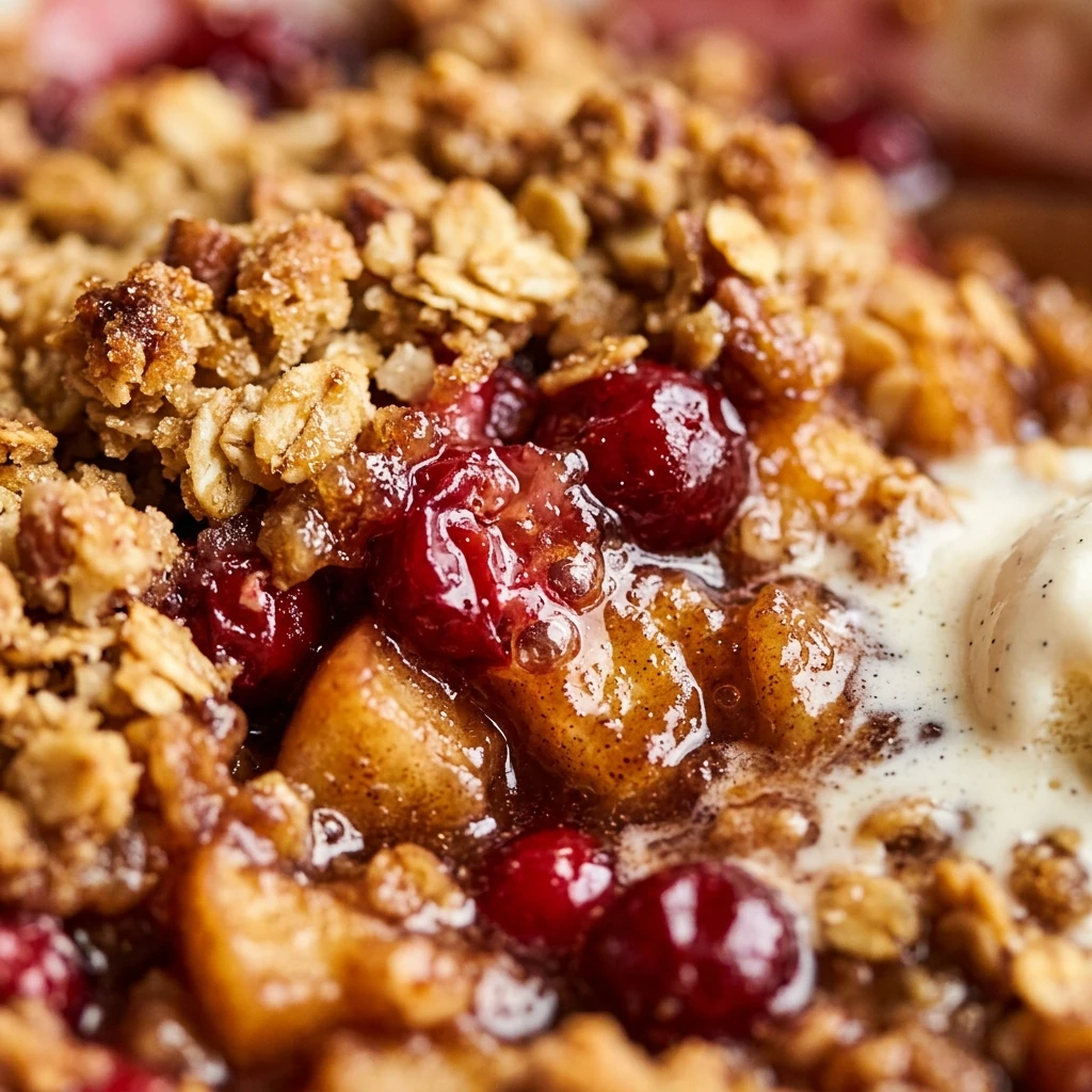 Cranberry Apple Crisp