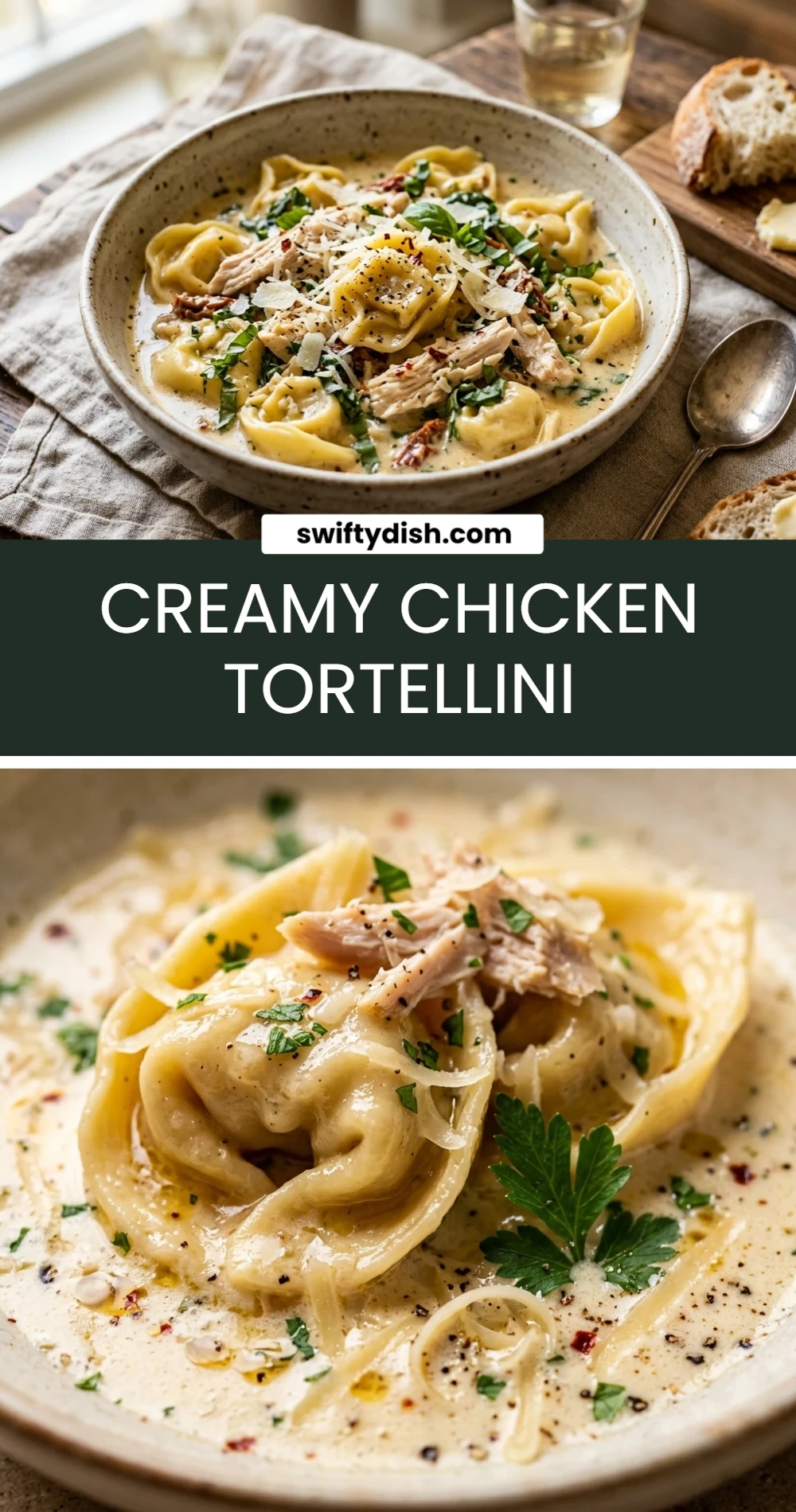 Creamy Chicken Tortellini