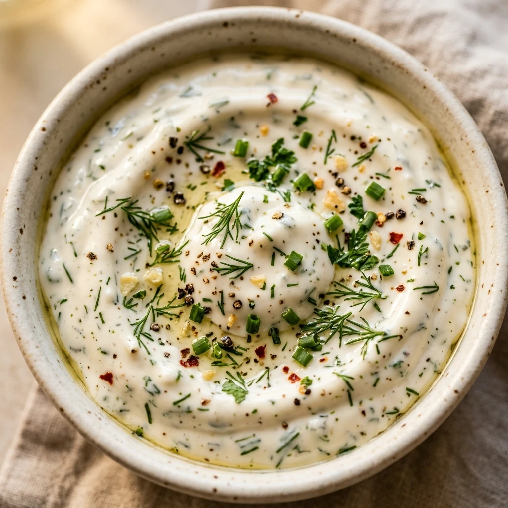Creamy Ranch Veggie Dip