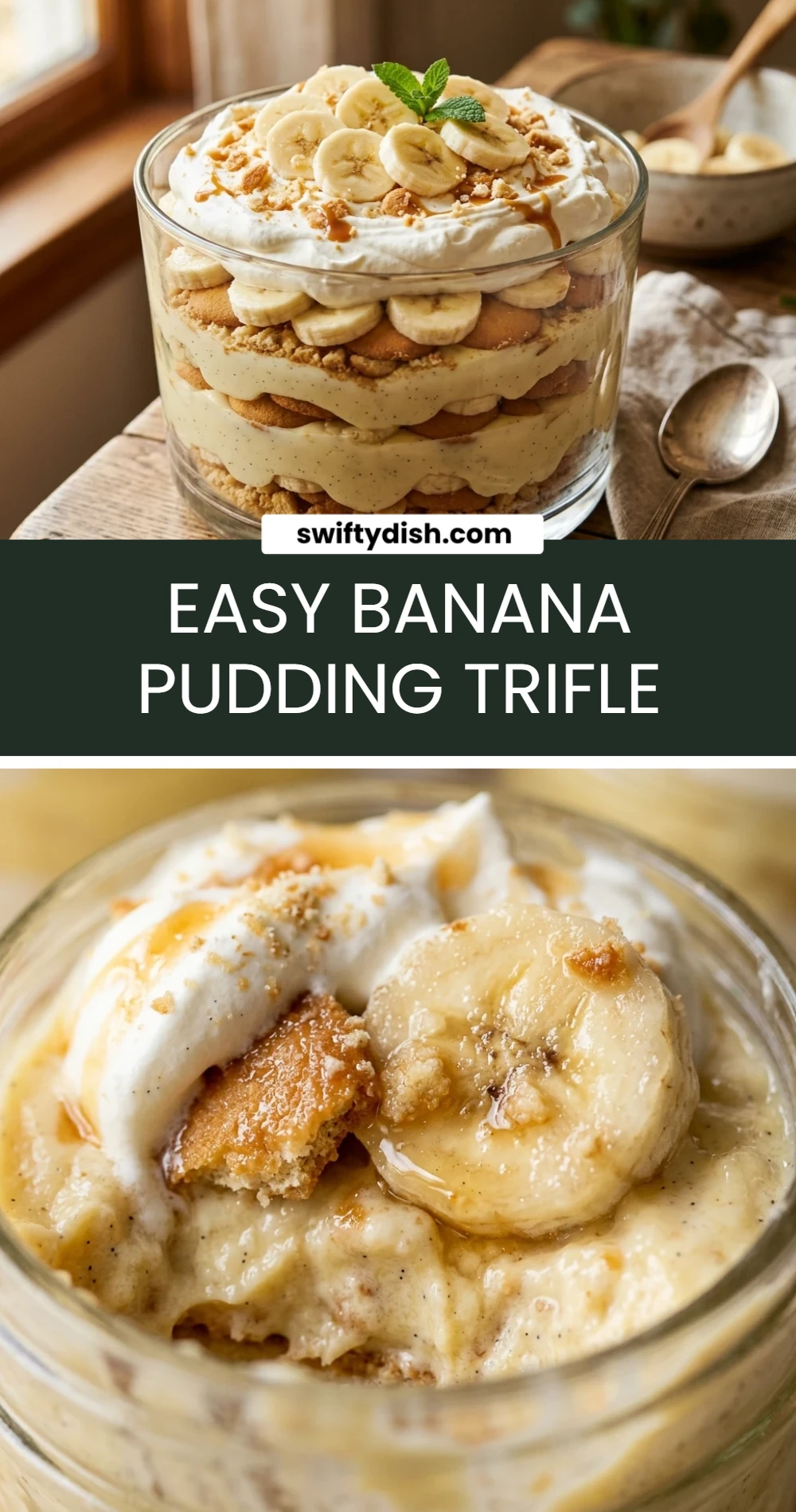 Easy Banana Pudding Trifle