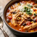 Easy Chicken Enchilada Soup