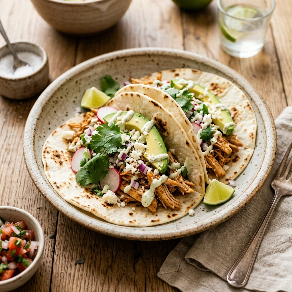 Easy Chicken Tacos