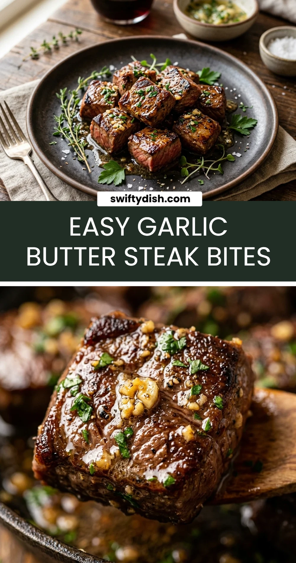 Easy Garlic Butter Steak Bites