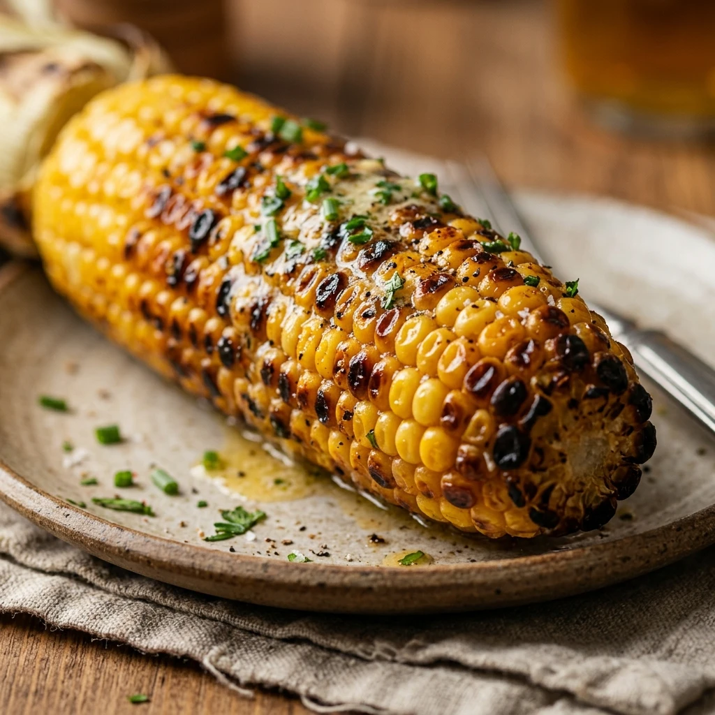 Easy Grilled Corn On The Cob