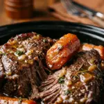 Easy Slow Cooker Pot Roast With Carrots