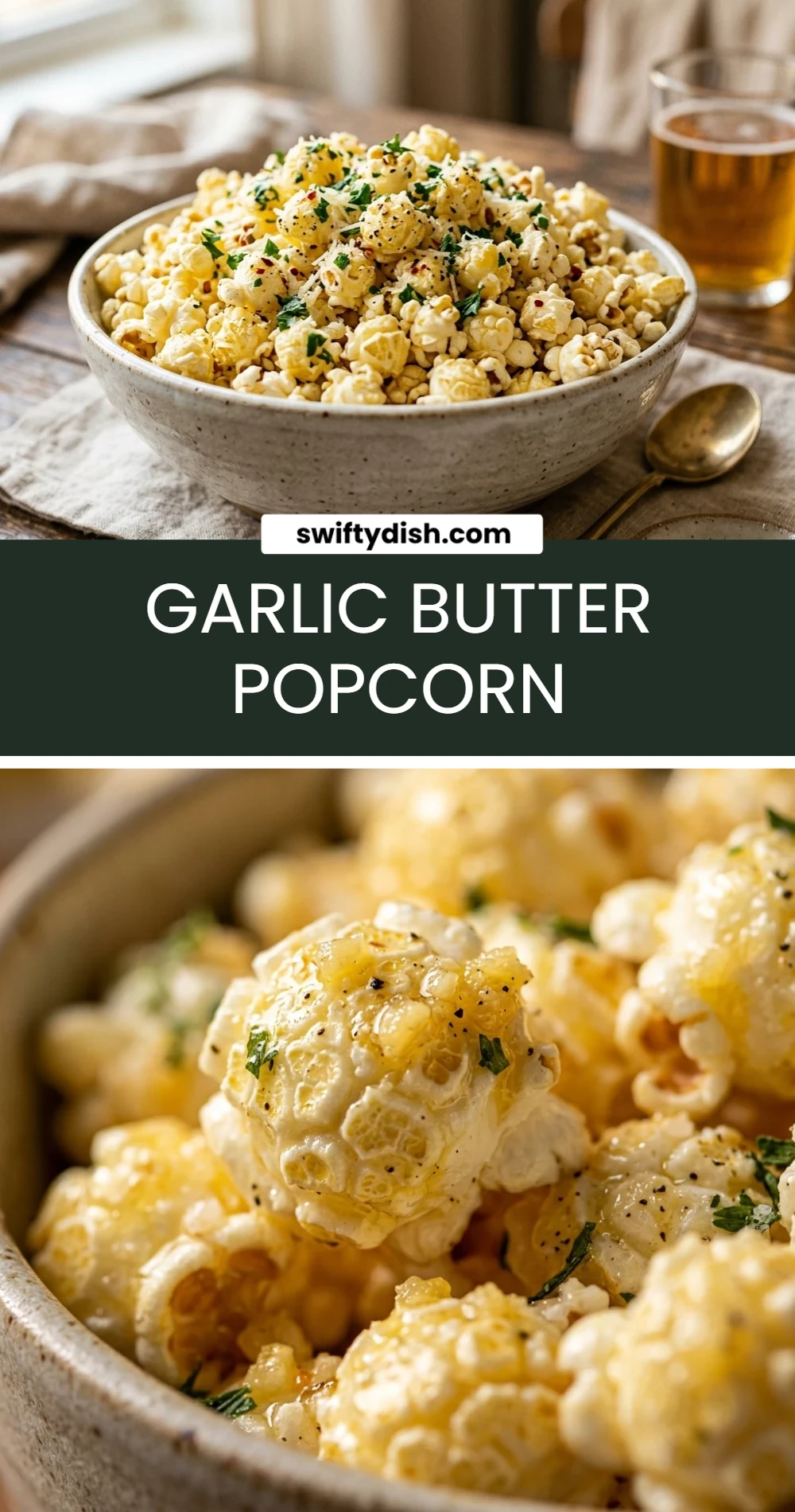 Garlic Butter Popcorn