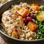 Harvest Chicken And Quinoa Bowl
