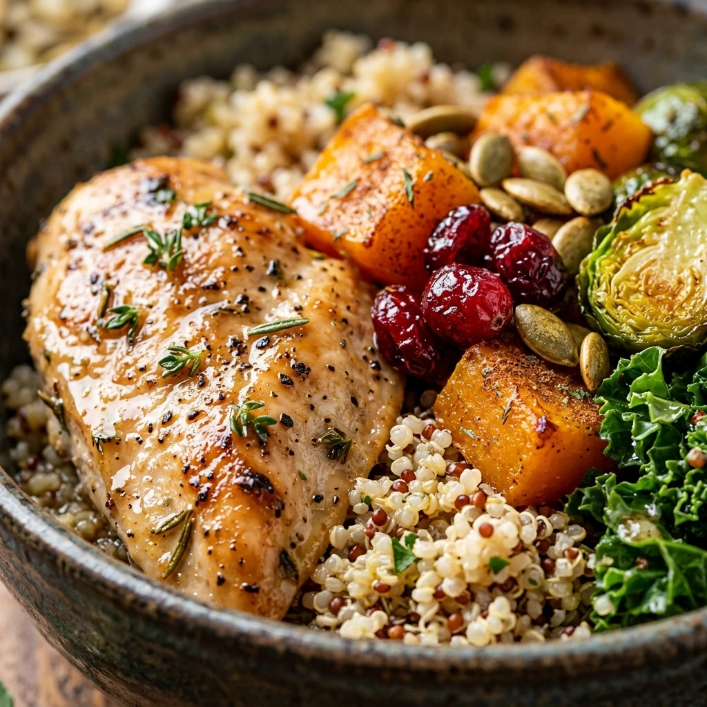 Harvest Chicken And Quinoa Bowl