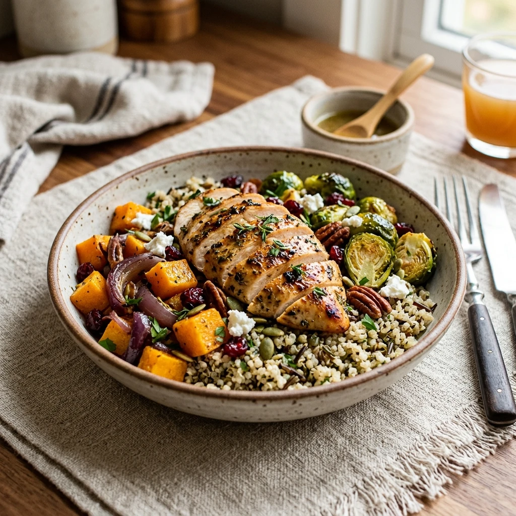 Harvest Chicken And Quinoa Bowl