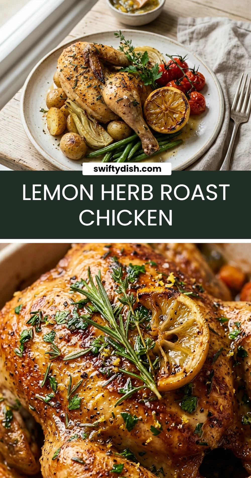 Lemon Herb Roast Chicken
