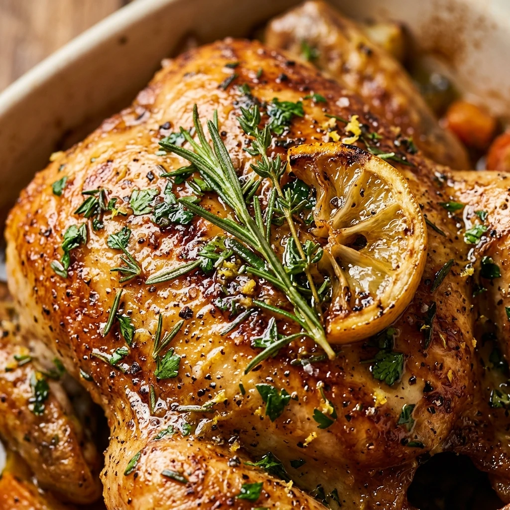 Lemon Herb Roast Chicken