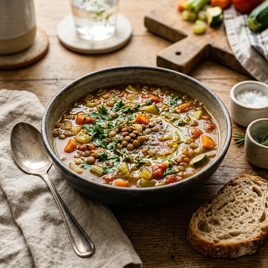 Lentil Vegetable Soup