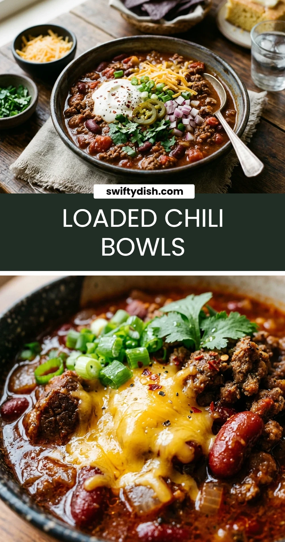 Loaded Chili Bowls