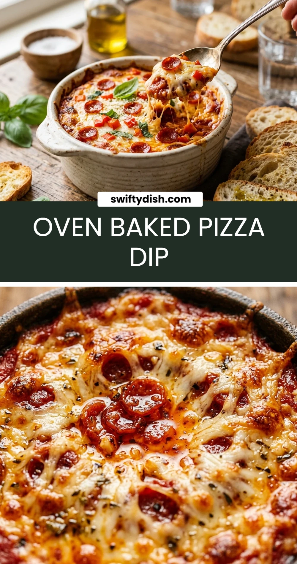 Oven Baked Pizza Dip