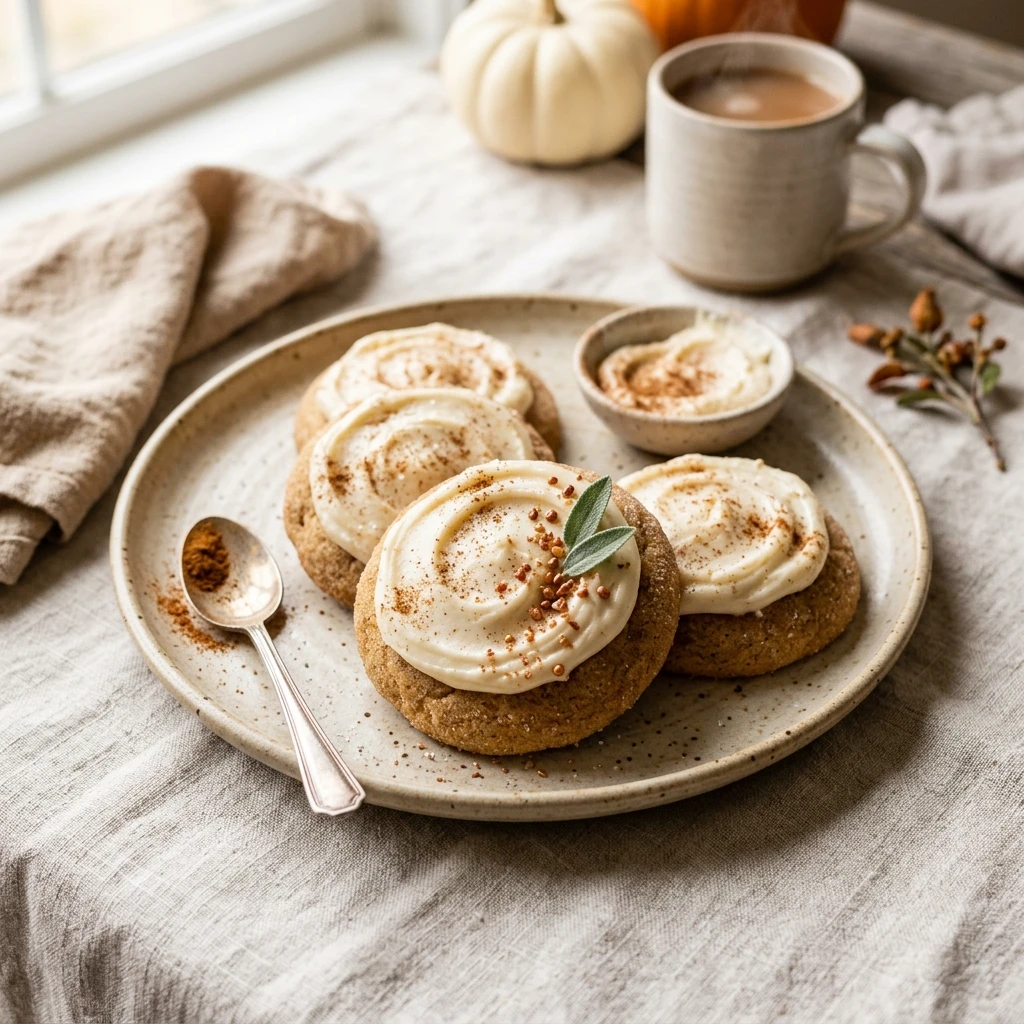 Pumpkin Spice Sugar Cookies