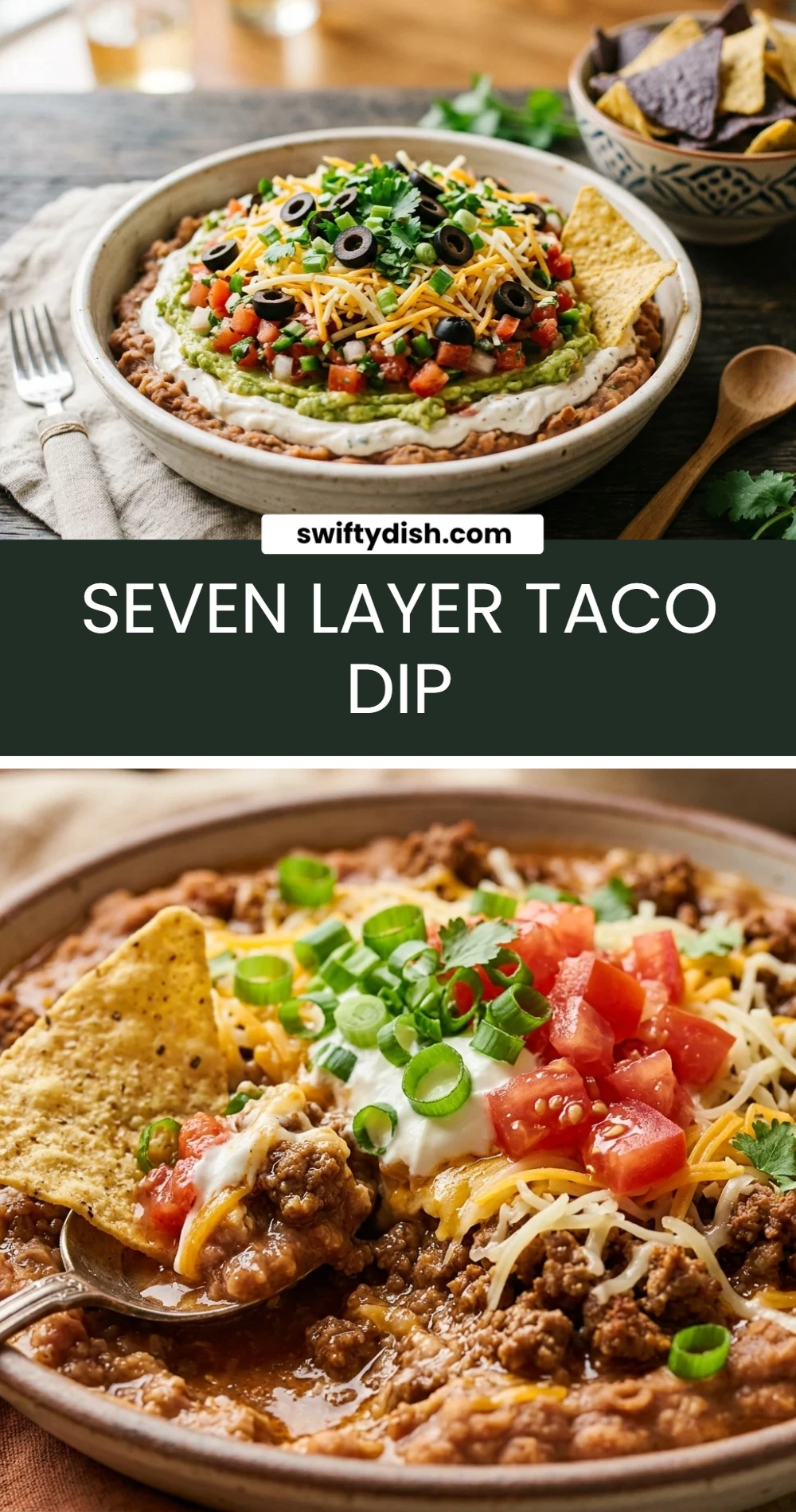 Seven Layer Taco Dip