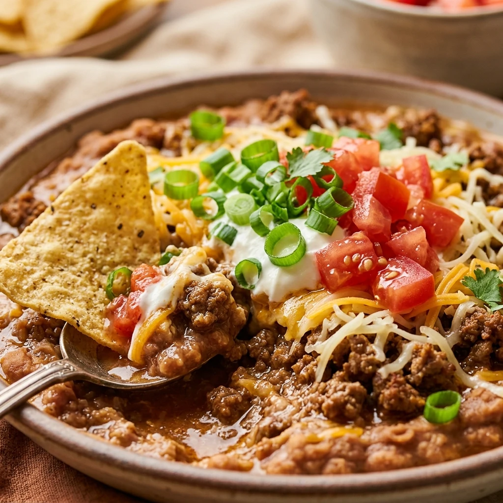 Seven Layer Taco Dip