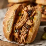 Shredded Chicken Sliders