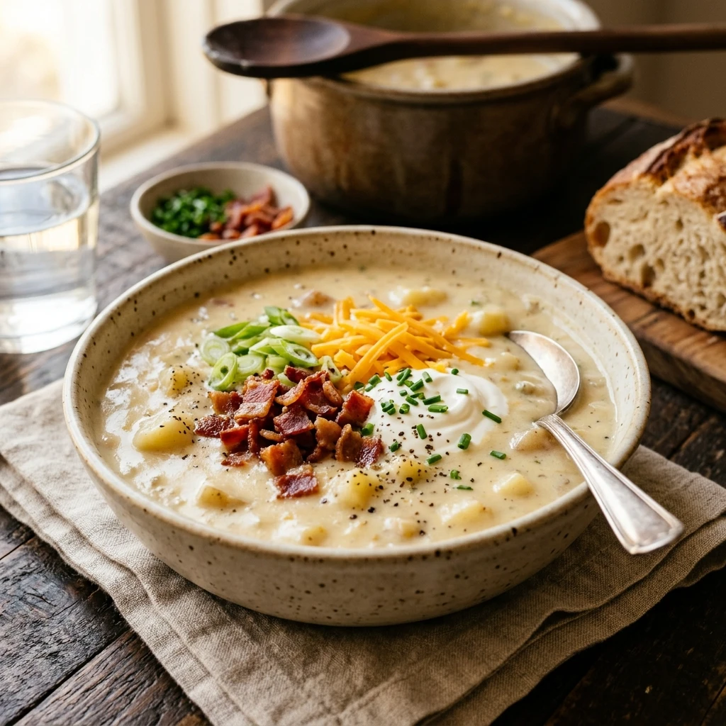 Slow Cooker Potato Soup