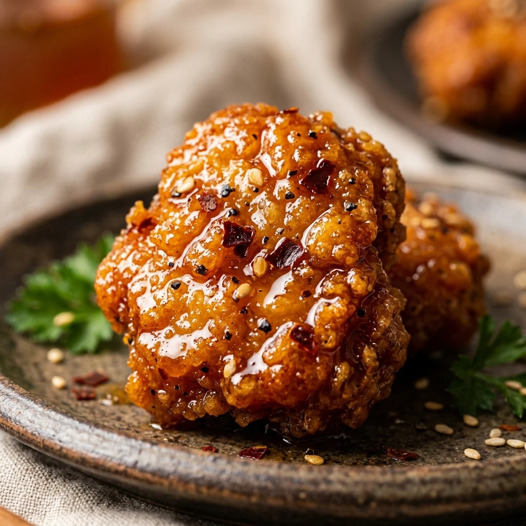 Spicy Honey Chicken Bites
