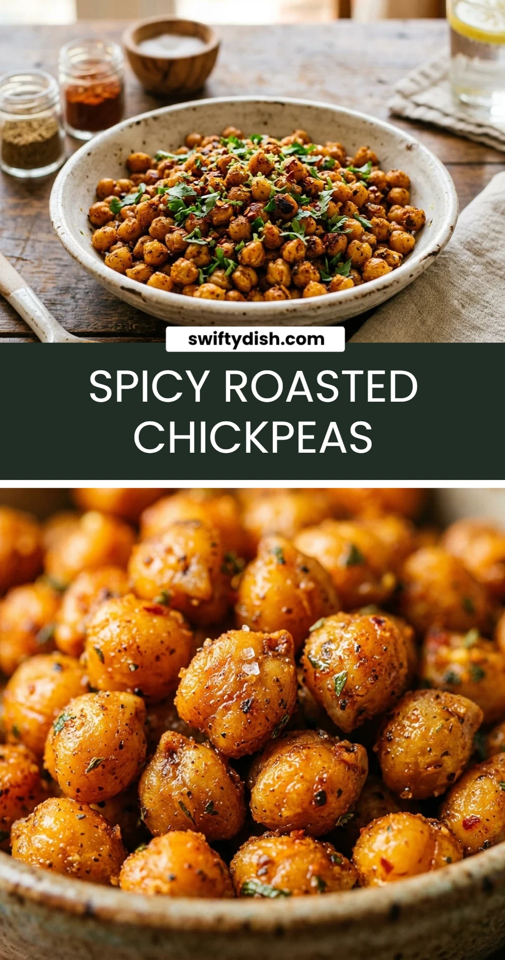 Spicy Roasted Chickpeas