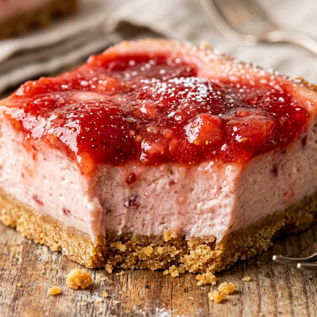 Strawberry Cheesecake Bars