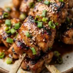 Teriyaki Chicken Skewers