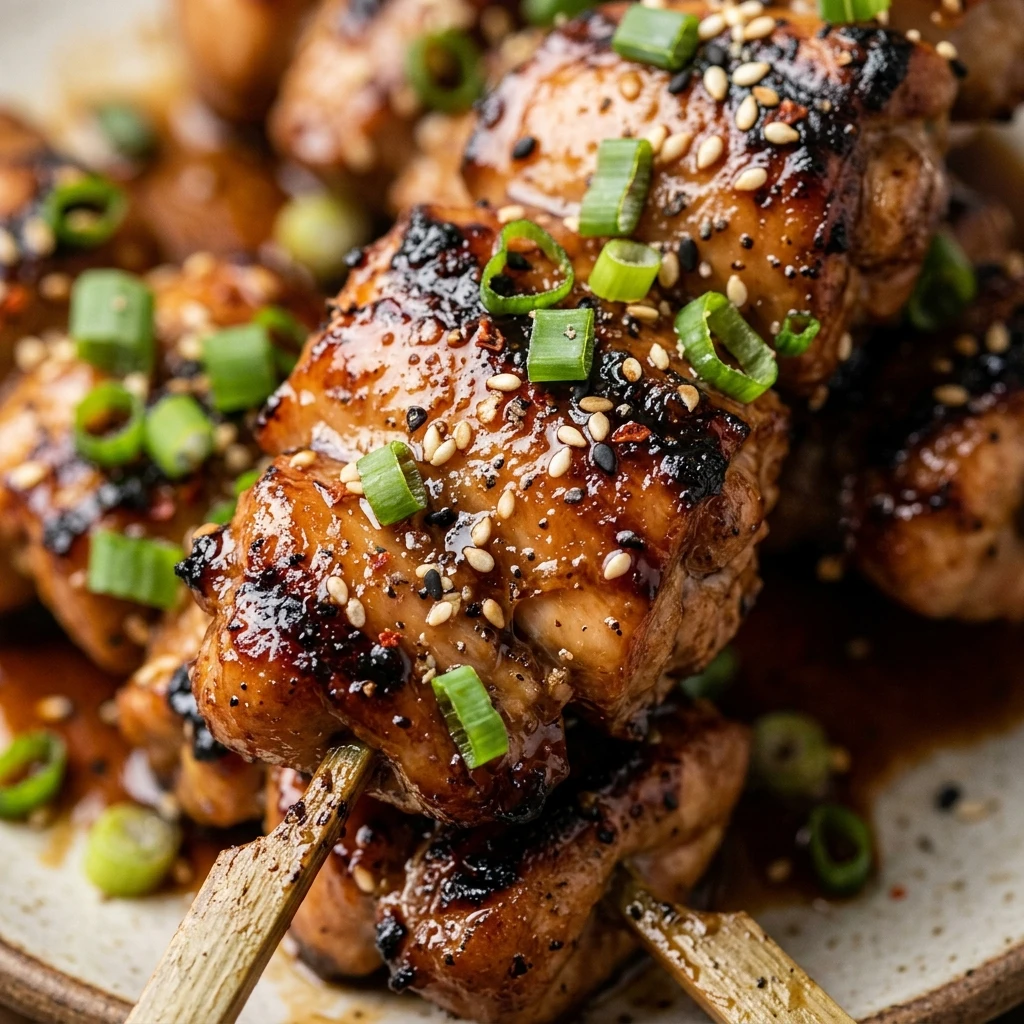 Teriyaki Chicken Skewers