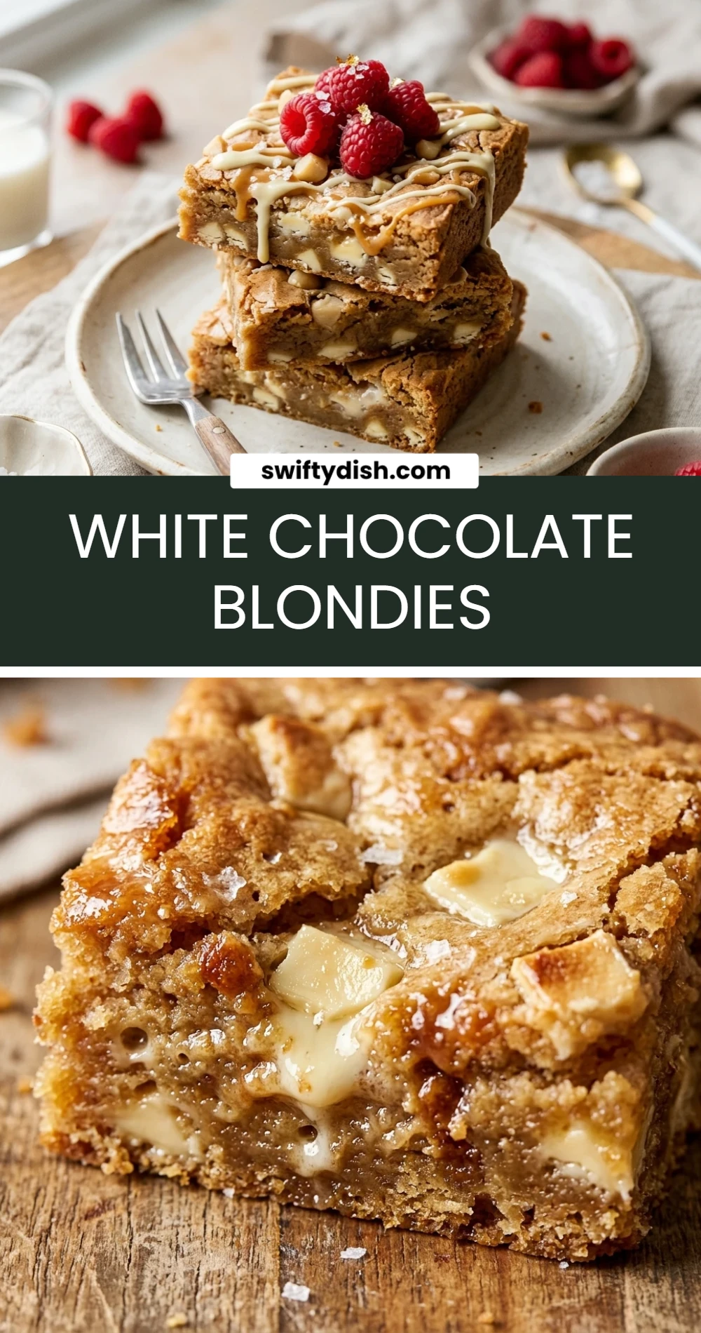 White Chocolate Blondies