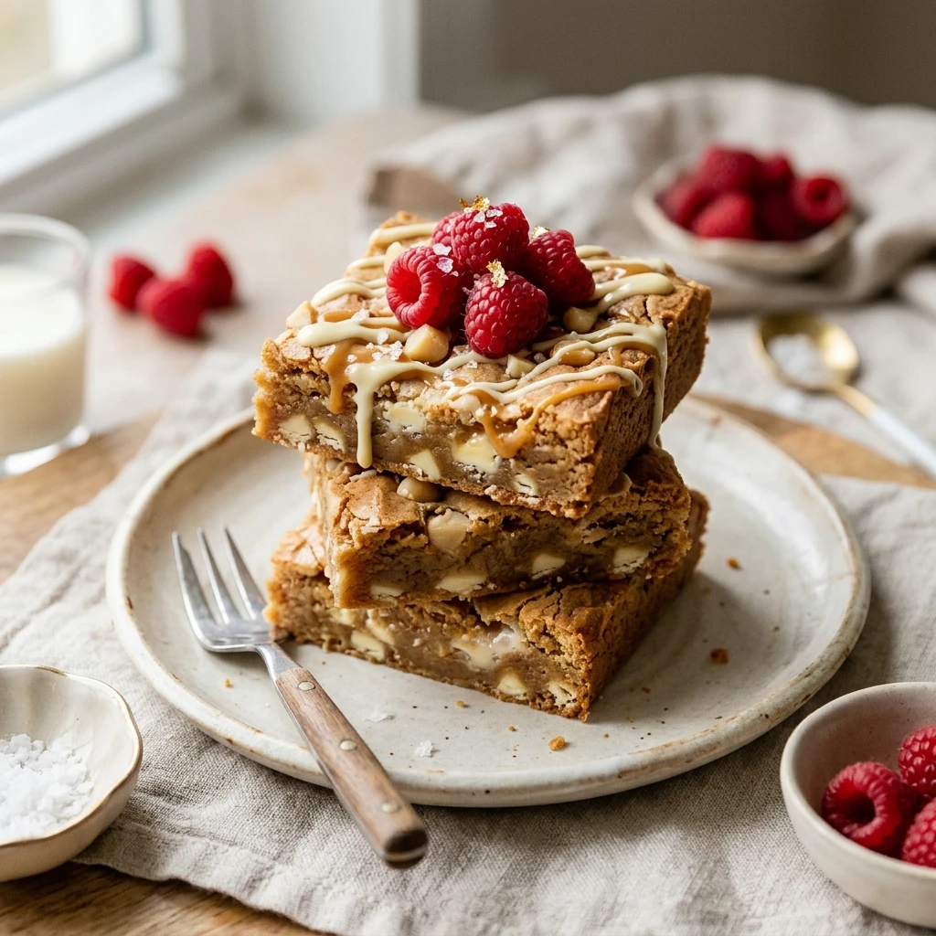 White Chocolate Blondies